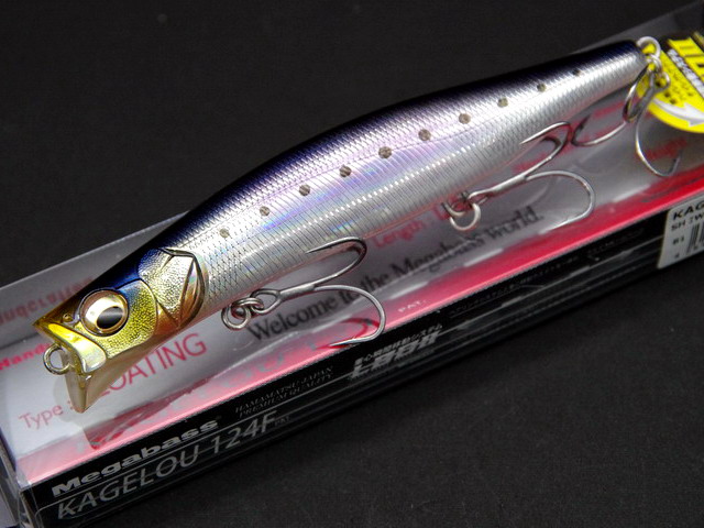メガバス(Megabass) カゲロウ 124F（KAGELOU 124F） 【シーバスルアー