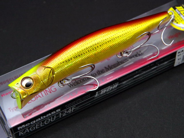 メガバス(Megabass) カゲロウ 124F（KAGELOU 124F） 【シーバスルアー