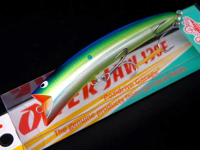 ポジドライブガレージ オーバージョー130F 130mm/28g【シーバスルアー