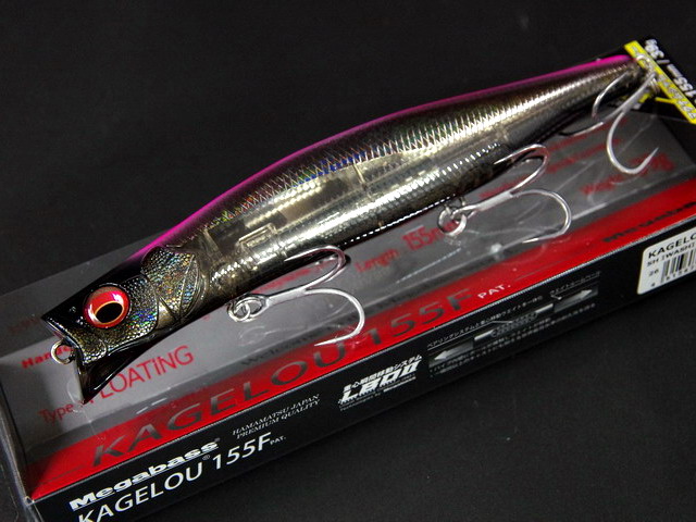 メガバス(Megabass) カゲロウ 155F（KAGELOU 155F） 【シーバスルアー
