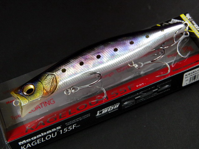 メガバス(Megabass) カゲロウ 155F（KAGELOU 155F） 【シーバスルアー