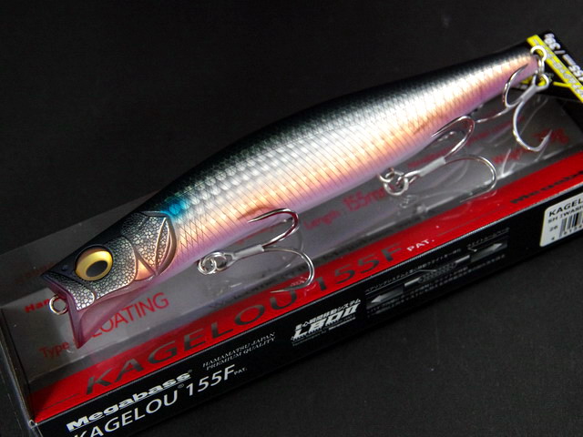 メガバス(Megabass) カゲロウ 155F（KAGELOU 155F） 【シーバスルアー