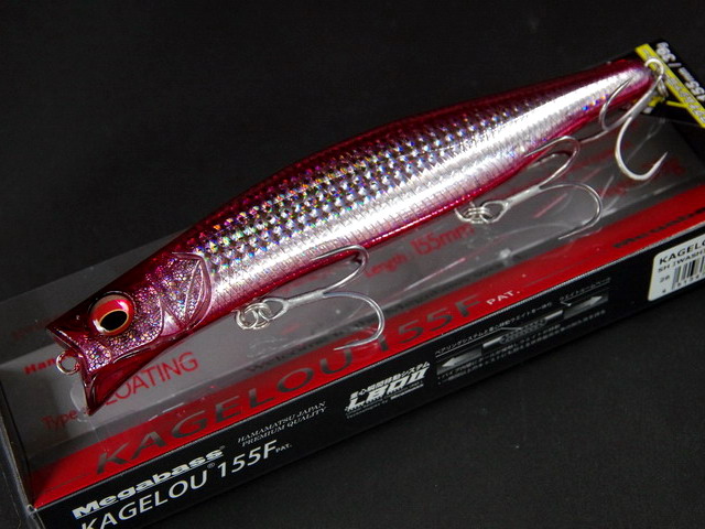 メガバス(Megabass) カゲロウ 155F（KAGELOU 155F） 【シーバスルアー