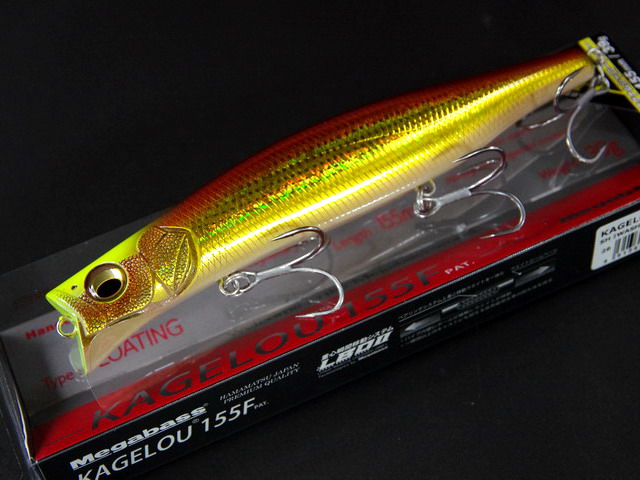 メガバス(Megabass) カゲロウ 155F（KAGELOU 155F） 【シーバスルアー