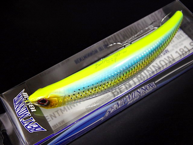 オー・エス・ピー（O.S.P） ベントミノー181F SW 181mm/約65g