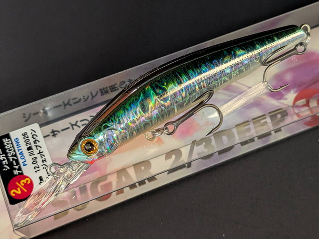 バスディ シュガーディープ2/3 SG92F 92mm/12g (BASSDAY SUGAR2/3DEEP