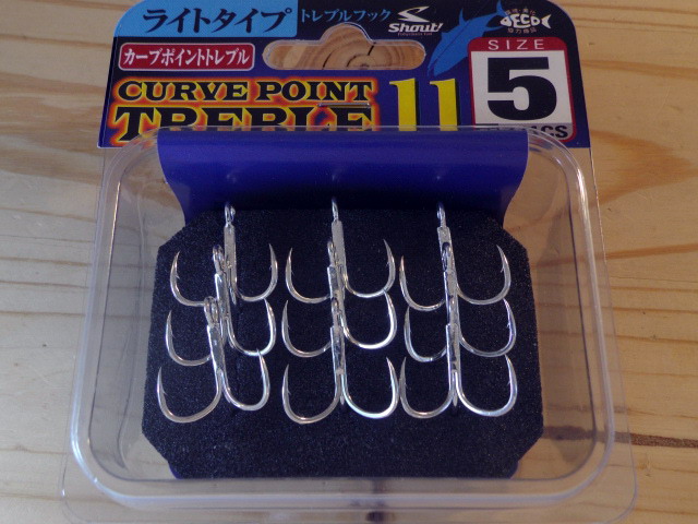 Shaut(シャウト) カーブポイントトレブル11(CURVE POINT TREBLE
