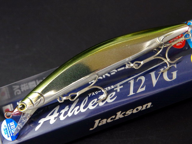 ジャクソン アスリート＋12SVG 120mm/21g シンキング 【シーバス
