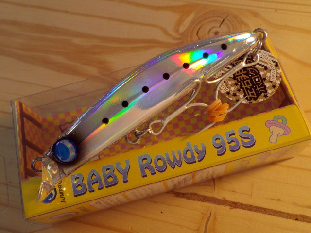 JUMPRIZE BABY ROWDY 95S ルアー 4個セット 廃盤激レア ジャンプライズ ベビーロウディー 95S JUMPRIZE Baby Rowdy