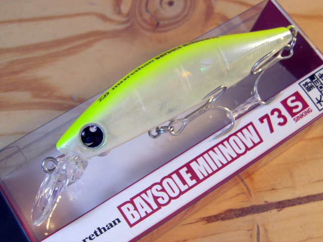 ダイワ モアザン ベイソールミノー73S（MORETHAN BAYSOLE MINNOW 73S