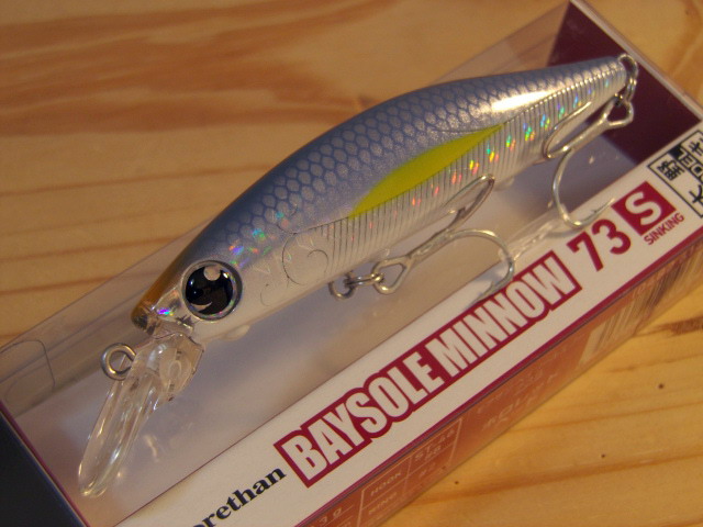ダイワ モアザン ベイソールミノー73S（MORETHAN BAYSOLE MINNOW