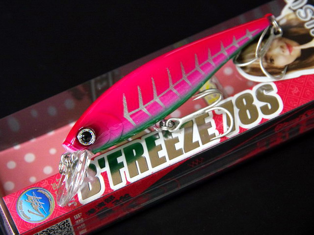 ラッキークラフト（LUCKY CRAFT） ビーフリーズ 78S 78mm/10.2g NAMISU