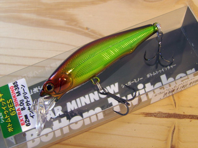 バスデイ シュガーミノー ボトムトゥイッチャー 62ES 【シーバスルアー