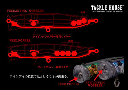 タックルハウス　ダイビングウォブラー135