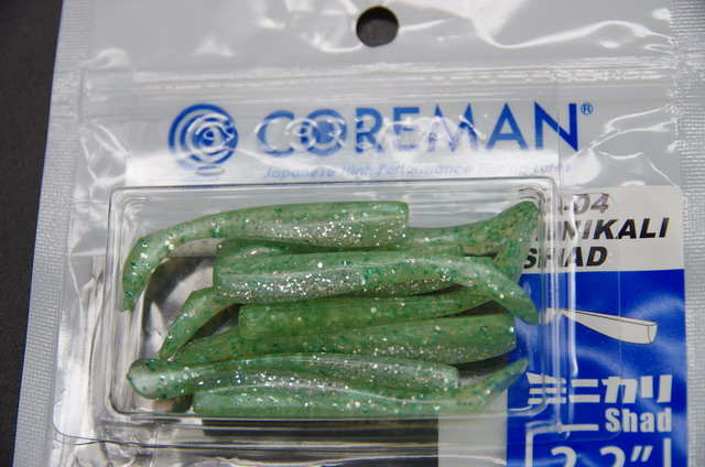 コアマン CA-04 ミニカリシャッド NEW パッケージ 【シーバスルアー