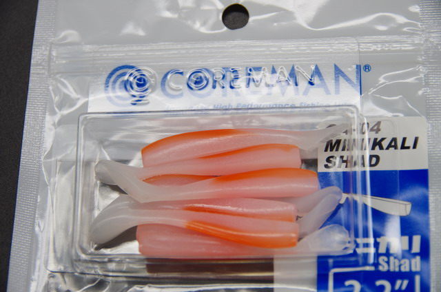 コアマン CA-04 ミニカリシャッド NEW パッケージ 【シーバスルアー