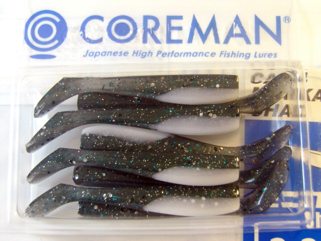 コアマン CA-04 ミニカリシャッド NEW パッケージ 【シーバスルアー