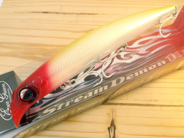 エバーグリーン ストリームデーモン180(Stream Demon180) 【シーバスルアー専門店 キングフィッシャー】