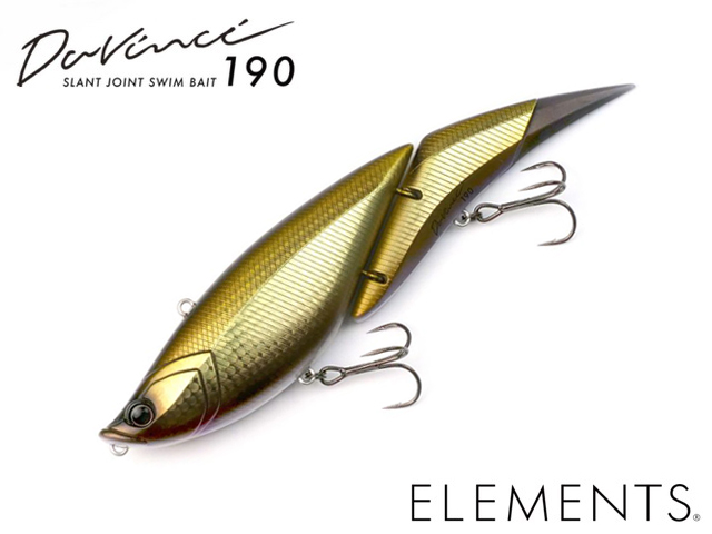 エレメンツ ダヴィンチ190 190mm/56g (ELEMENTS　Davinci190)