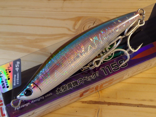 Anglers Republic ZetZ GIG115S（ゼッツ ギグ115S） 【シーバス