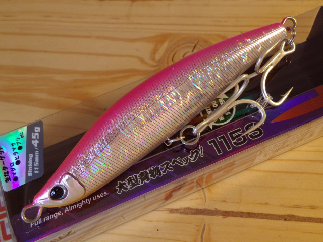Anglers Republic ZetZ GIG115S（ゼッツ ギグ115S） 【シーバス