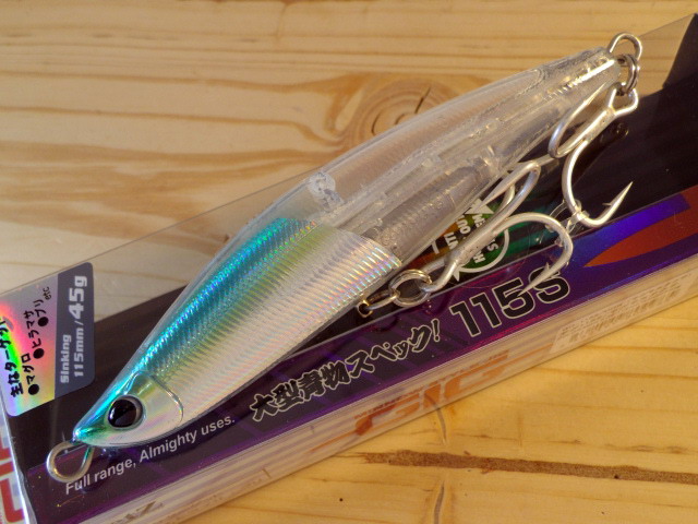 Anglers Republic ZetZ GIG115S（ゼッツ ギグ115S） 【シーバス