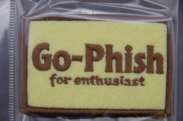 商品説明必読】レア！！ゴーフィッシュ！ワッペンセット♪gophish