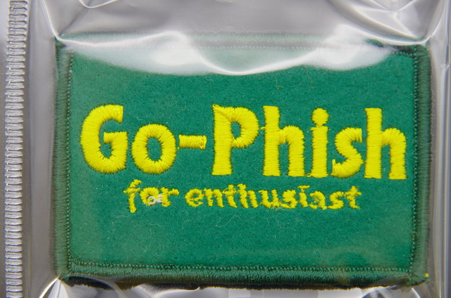 商品説明必読】レア！！ゴーフィッシュ！ワッペンセット♪gophish