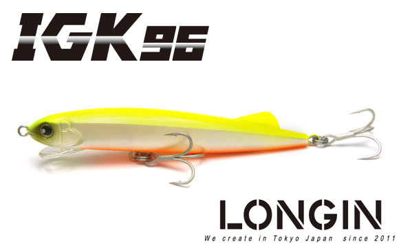 新品 ロンジン アイジーケー IGK 2色セット LONGIN 96mm 10g