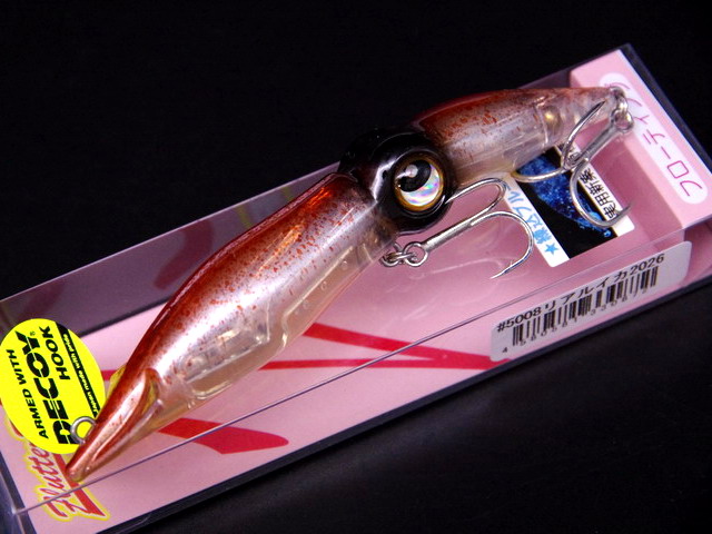 アグア（AGUA） フラッターベイツ ズィークイッド105F 105mm/15g