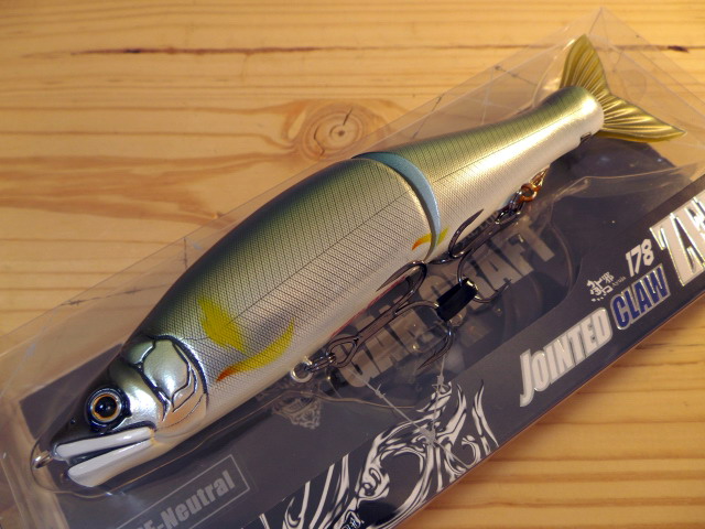 ガンクラフト 鮎邪 ジョインテッドクロー 178 ゼプロ（AYUJA