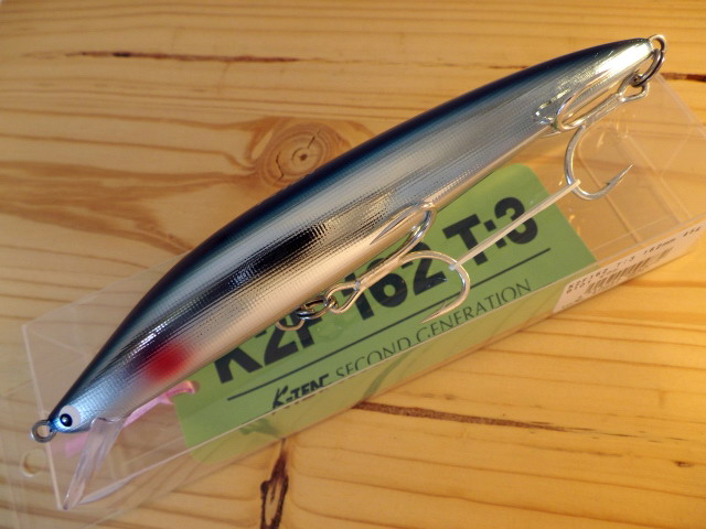 Amazon.co.jp: 美品 タックルハウス K-TEN K2F 162 T3 3本セット