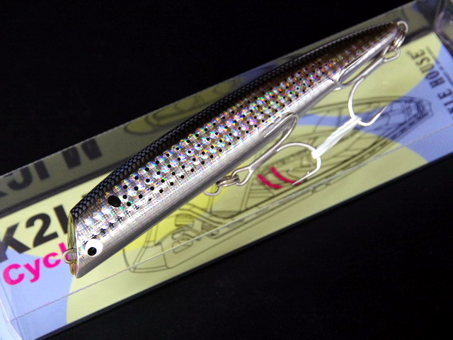 ミステリーホームズ タックルハウス K2LM 132 サイクロイド 132mm/27g 【シーバス