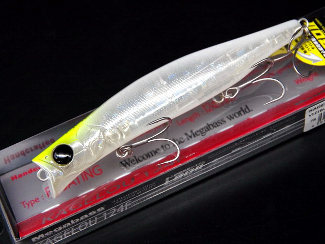 メガバス(Megabass) カゲロウ 124F（KAGELOU 124F） 【シーバス
