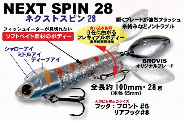 BROVIS NEXT SPIN 28(ネクストスピン28)