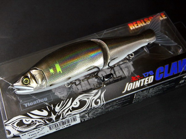 ガンクラフト ジョインテッドクロー178 Type-F REALSCALE 【シーバス
