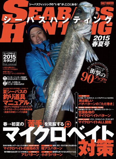 Salt Water Mook Seabass Hunting シーバスハンティング 15 春夏号 シーバスルアー専門店 キングフィッシャー