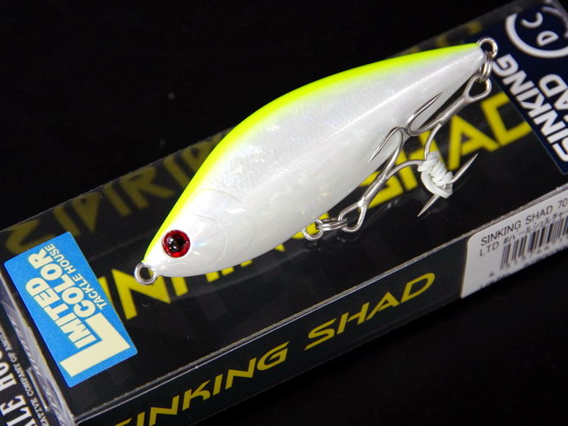 タックルハウス（TACKLE HOUSE） シンキングシャッド70 LTD 70mm/13g