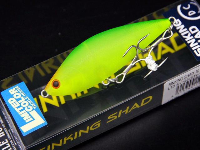 タックルハウス（TACKLE HOUSE） シンキングシャッド70 LTD 70mm/13g