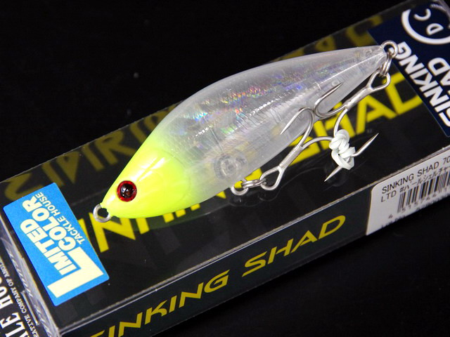 タックルハウス（TACKLE HOUSE） シンキングシャッド70 LTD 70mm/13g