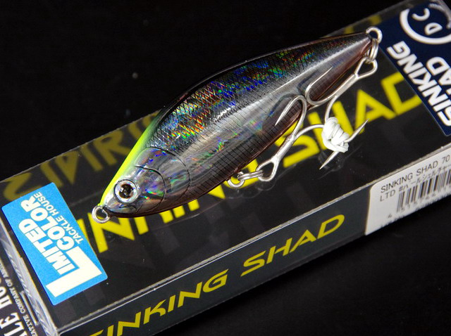 タックルハウス（TACKLE HOUSE） シンキングシャッド70 LTD 70mm/13g