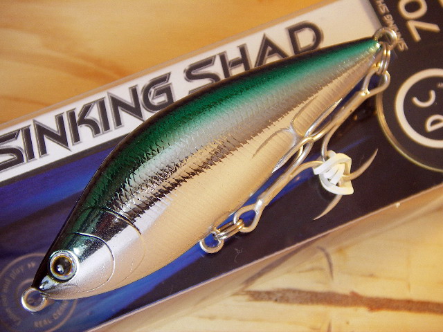 TACKLE HOUSEタックルハウス　R.D.C　sinking shad70 Amazon.com: TackleHouse Minnow R.D.C Sinking Shad, 2.8