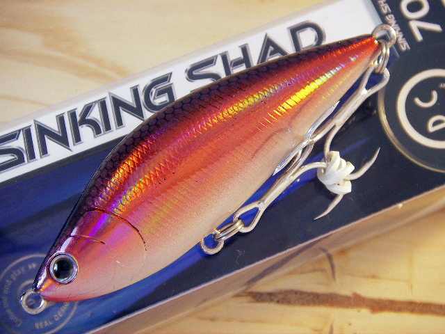 TACKLE HOUSEタックルハウス　R.D.C　sinking shad70 Amazon.com: TackleHouse Minnow R.D.C Sinking Shad, 2.8