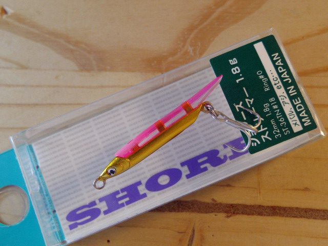 タックルハウス SHORES ストリーマー1.8g(SST1.8) 【シーバスルアー