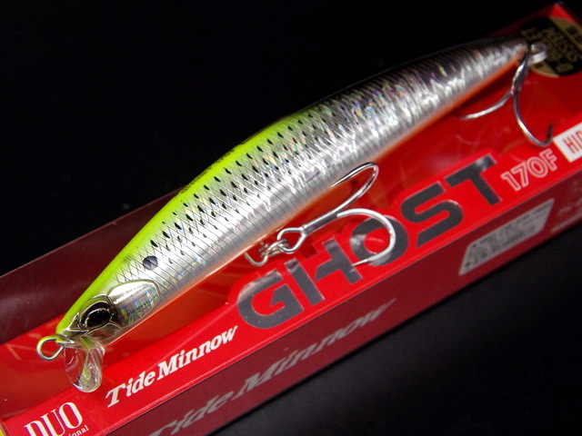 ホークアイ　ドミノ デュオ（DUO） タイドミノー ゴースト170 ハイトルク 170mm/44g