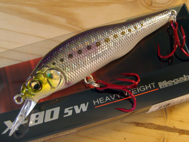 メガバス X-80SW HW(HEAVY WEIGHT) 【シーバスルアー専門店 キングフィッシャー】