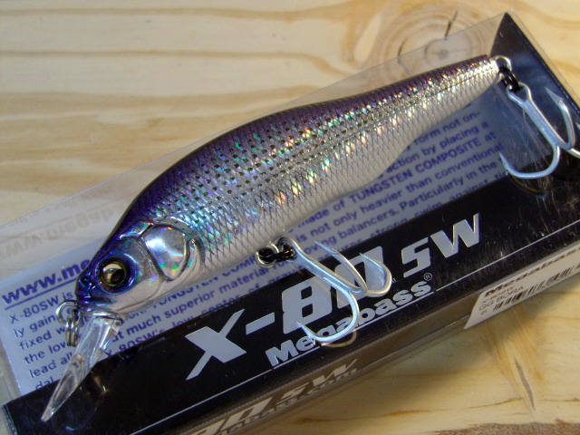 メガバス X-80 SW 【シーバスルアー専門店 キングフィッシャー】 メガバス X-80 SW 【シーバスルアー専門店 キングフィッシャー】