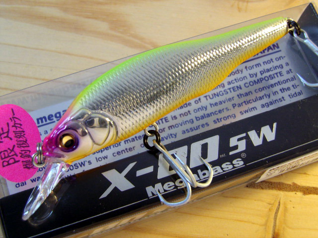 メガバス X-80SW 80.5mm/10.9g 限定復刻(Limited Color) 【シーバスルアー専門店 キングフィッシャー】