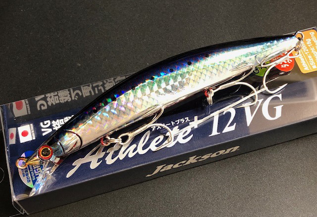ジャクソン アスリート＋12SVG 120mm/21g シンキング 【シーバス
