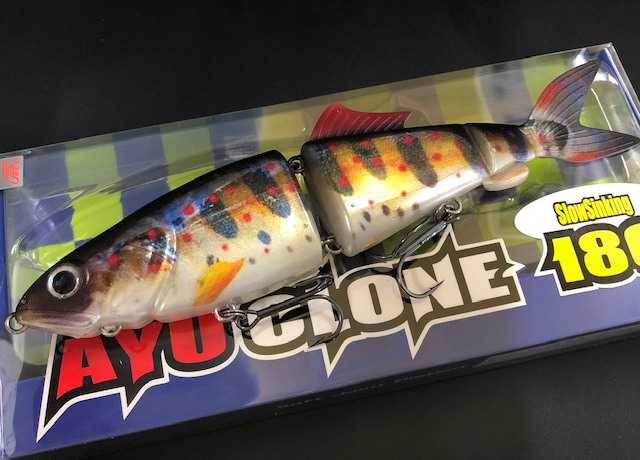 霞デザイン アユクローン180 180mm/56g スローシンキング 【シーバスルアー専門店 キングフィッシャー】